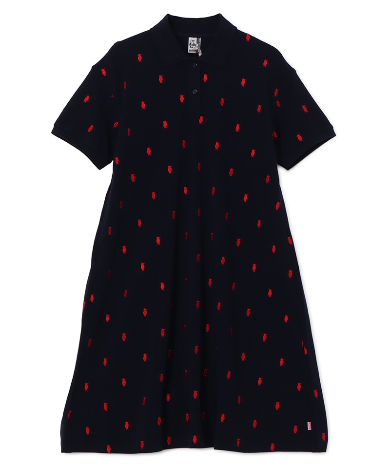 Booby Total Embroidery Polo Dress(ブービートータルエンブロイダリーポロドレス(ワンピース))