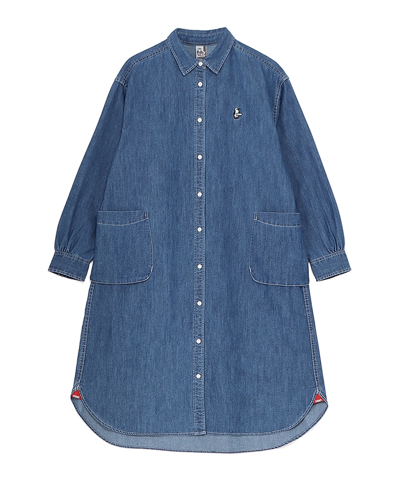 Denim Shirt One-Piece(デニムシャツワンピース(ワンピース))
