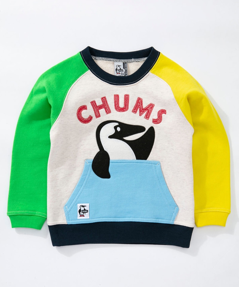 Kid's Pocket Booby Crew Top(キッズポケットブービークルートップ(キッズ｜トップス｜スウェット))