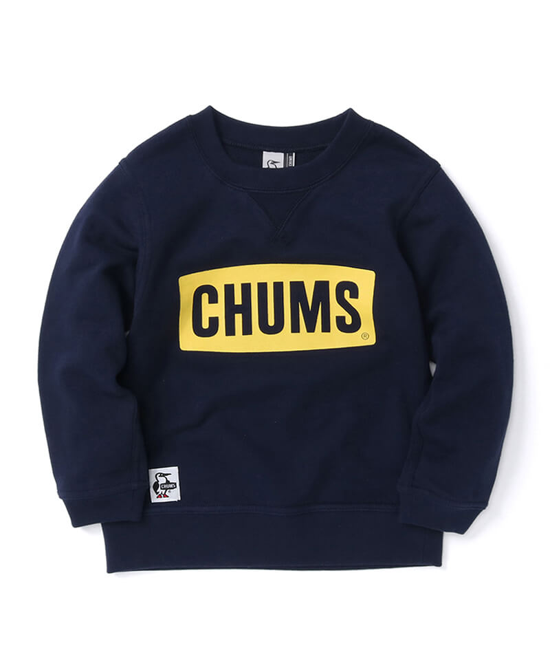 Kid's CHUMS Logo Crew Top LP(キッズチャムスロゴクルートップループパイル(キッズ｜スウェット))