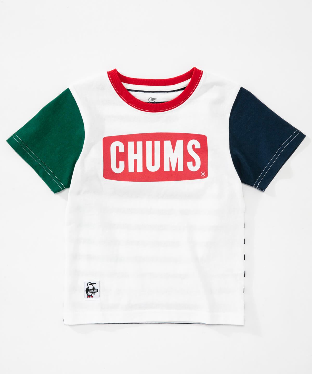Kid S Chums Logo T Shirt キッズチャムスロゴtシャツ キッズ トップス Kid Sm Luau Red キッズ Chums チャムス アウトドアファッション公式通販