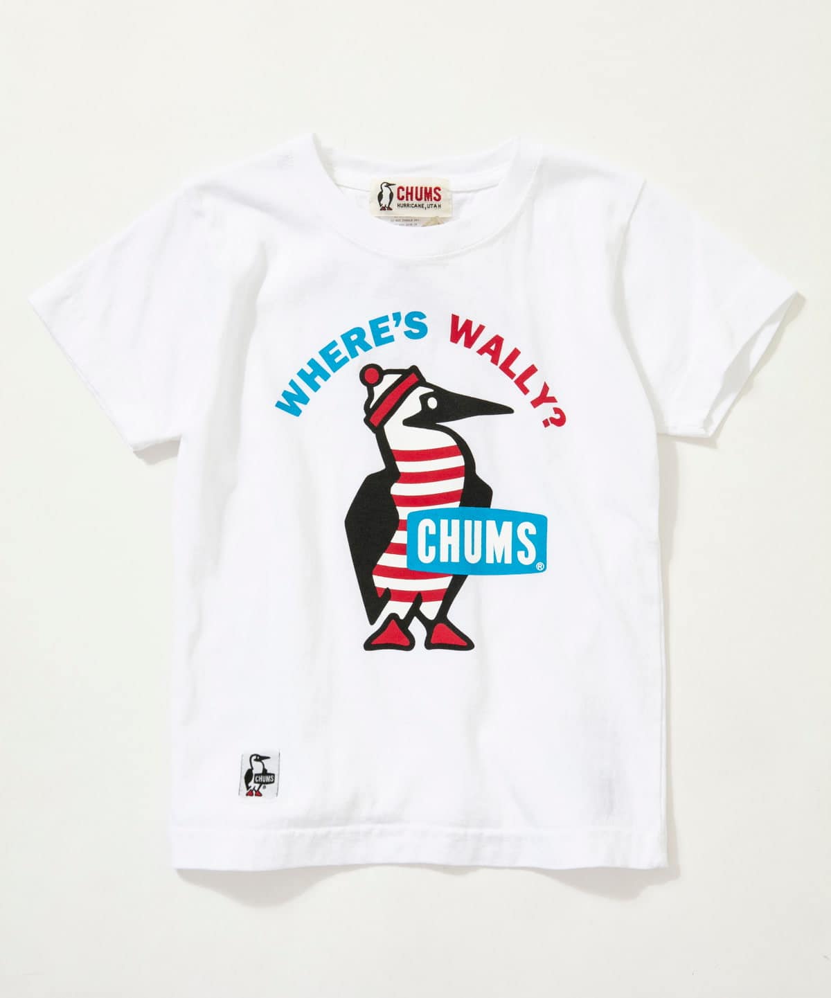 Kid's WW X CHUMS T-Shirt(キッズウォーリーをさがせ！×チャムスTシャツ(キッズ/Tシャツ))