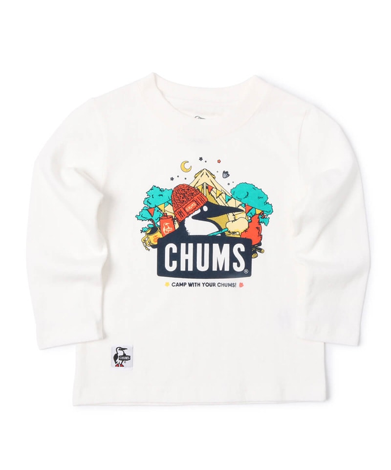 Kds Marshmallow Booby L/S T-Shirt(キッズマシュマロブービーロングスリーブTシャツ(キッズ｜ロングTシャツ))