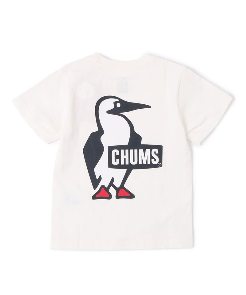 Kid's Booby Logo T-Shirt/キッズブービーロゴTシャツ(キッズ/Tシャツ)(Kid'sM Scarlet): キッズ|CHUMS( チャムス)|アウトドアファッション公式通販