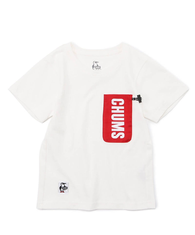 Kid S Sleeping Bag Pocket T Shirt 限定 キッズスリーピングバッグポケットtシャツ キッズ Tシャツ Kid Sm Chums Logo キッズ Chums チャムス アウトドアファッション公式通販