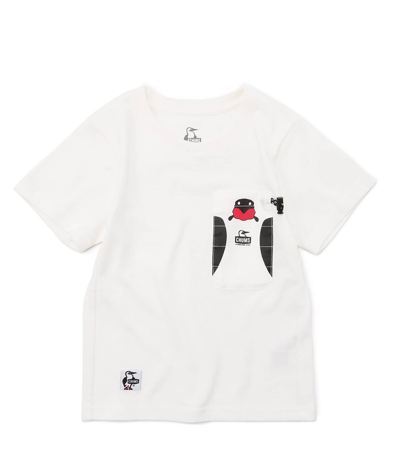 Kid S Sleeping Bag Pocket T Shirt 限定 キッズスリーピングバッグポケットtシャツ キッズ Tシャツ Kid Sm Chums Logo キッズ Chums チャムス アウトドアファッション公式通販