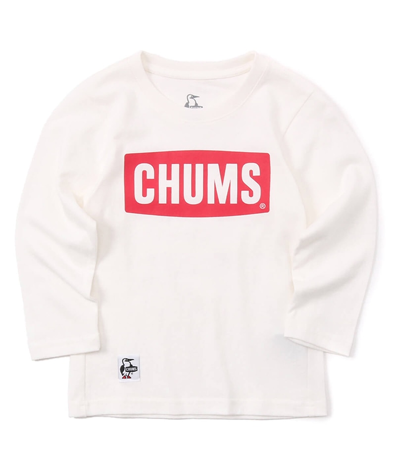 Kid's CHUMS Logo L/S T-Shirt(キッズチャムスロゴロングスリーブTシャツ(キッズ/ロングTシャツ))