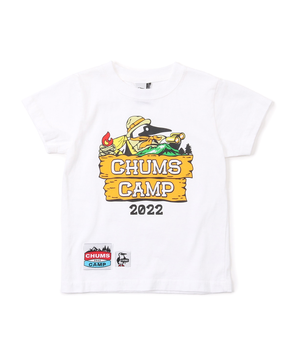 Kid's CHUMS CAMP 2022 T-Shirt(【限定】キッズチャムスキャンプ2022Tシャツ(トップス/Tシャツ))