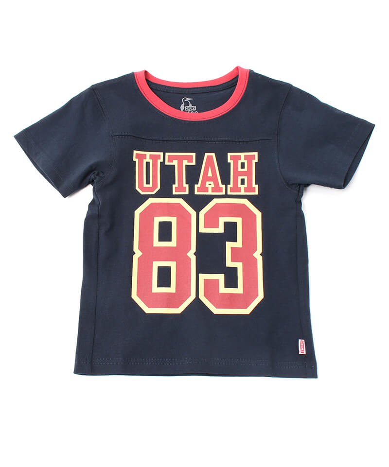 Kid's CHUMS Play Football T-Shirt(キッズチャムスプレイフットボールTシャツ(キッズ｜Tシャツ))