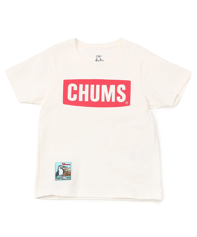Kid's 40 Years CHUMS Logo T-Shirt(【40周年限定】キッズ40イヤーズチャムスロゴTシャツ(キッズ/Tシャツ))