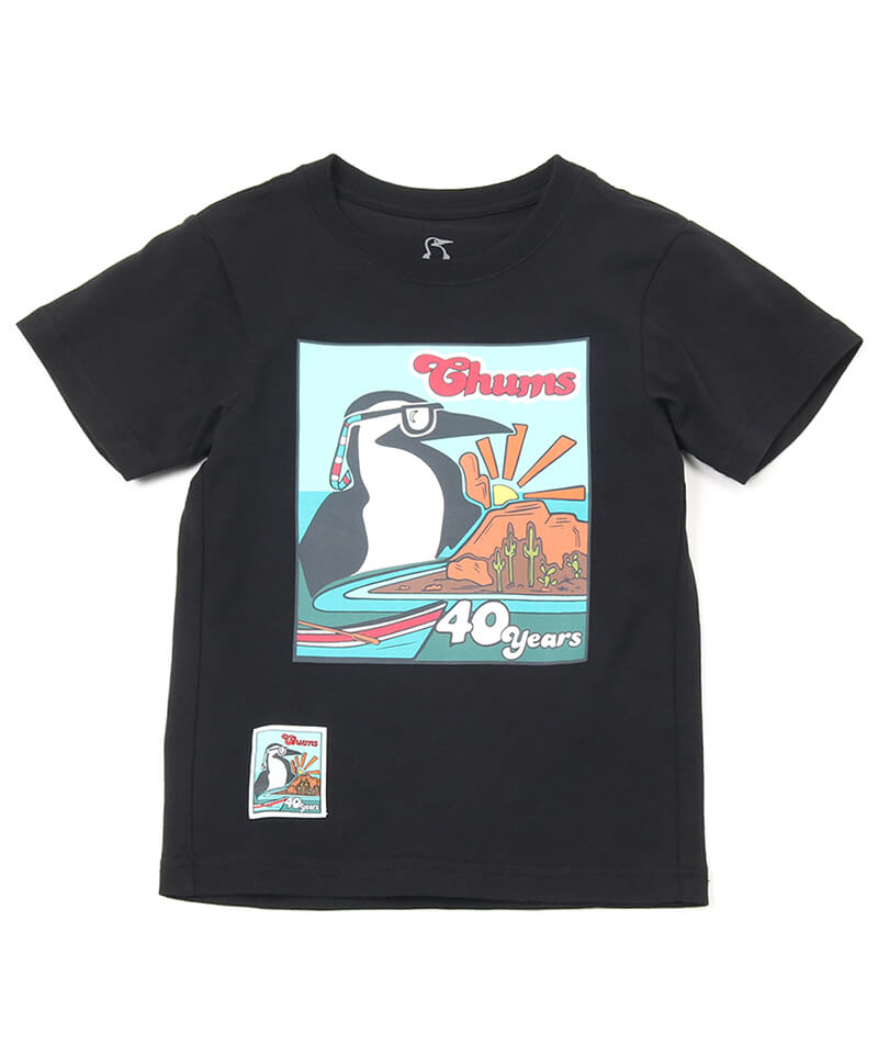 Kid's CHUMS 40 Years T-Shirt(【40周年限定】キッズチャムス40イヤーズTシャツ(キッズ/Tシャツ))