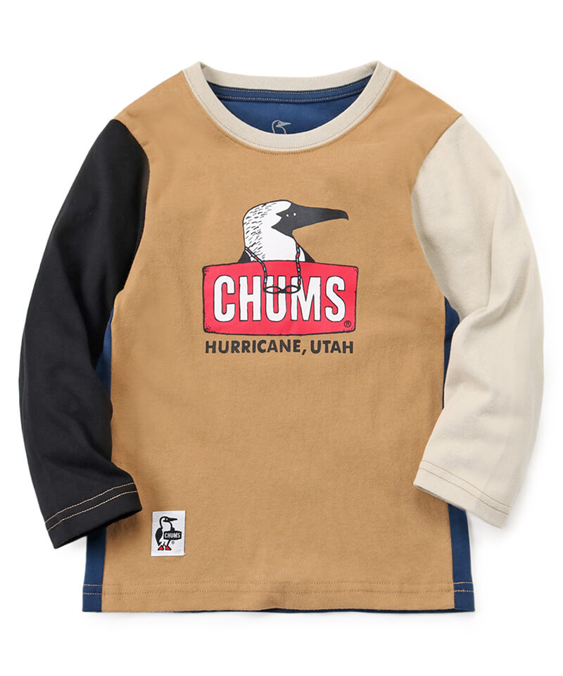 Kid's Old Booby Face Brushed L/S T-Shirt/キッズオールドブービー