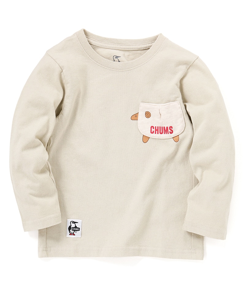 【限定】Kid's Sheep Pocket L/S T-Shirt(【限定】キッズシープポケットロングスリーブTシャツ(キッズ/ロンT/ロングTシャツ))