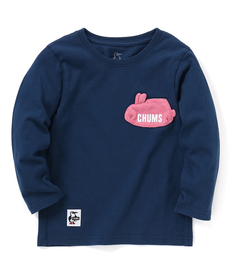 限定】Kid's Rabbit Pocket L/S T-Shirt/【限定】キッズラビット ...