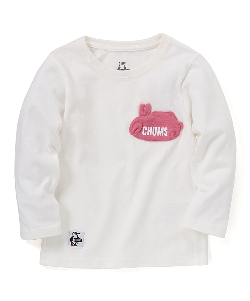 限定】Kid's Rabbit Pocket L/S T-Shirt/【限定】キッズラビット