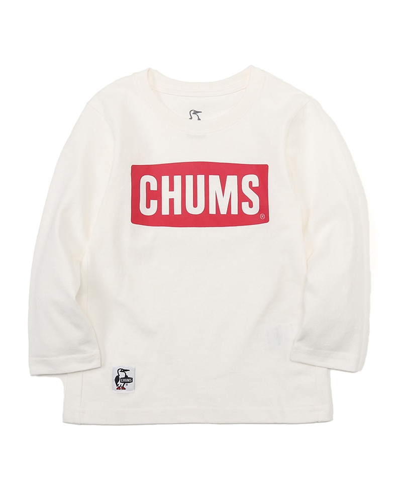 Kid's CHUMS Logo L/S T-Shirt(キッズチャムスロゴロングスリーブTシャツ(キッズ/ロンT/ロングTシャツ))