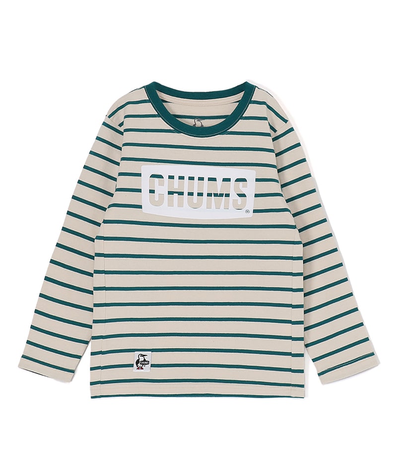 Kid's CHUMS Logo L/S T-Shirt(キッズチャムスロゴロングスリーブTシャツ(キッズ/ロンT/ロングTシャツ))
