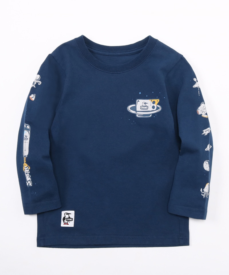 Kid's Space Adventure Brushed L/S T-Shirt(キッズスペースアドベンチャーブラッシュドロングスリーブTシャツ(キッズ｜ロングTシャツ))