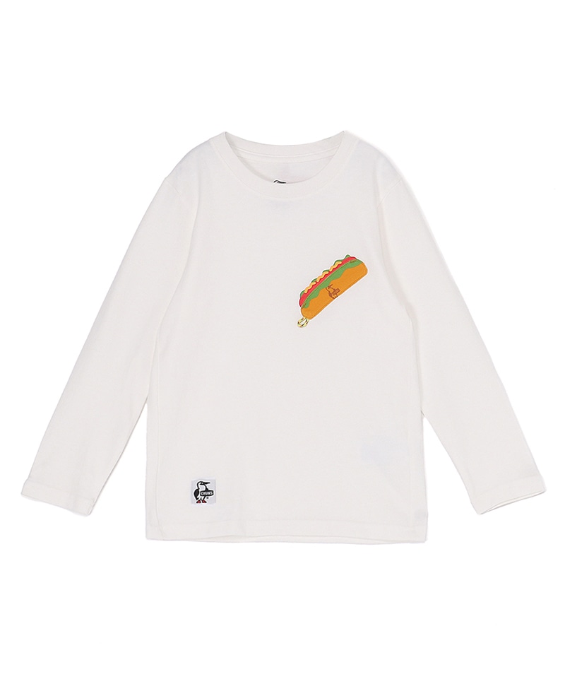 【限定】Kid’s Hot Dog Pocket L/S T-Shirt(【限定】キッズホットドッグポケットロングスリーブTシャツ(キッズ/ロンT/ロングTシャツ))