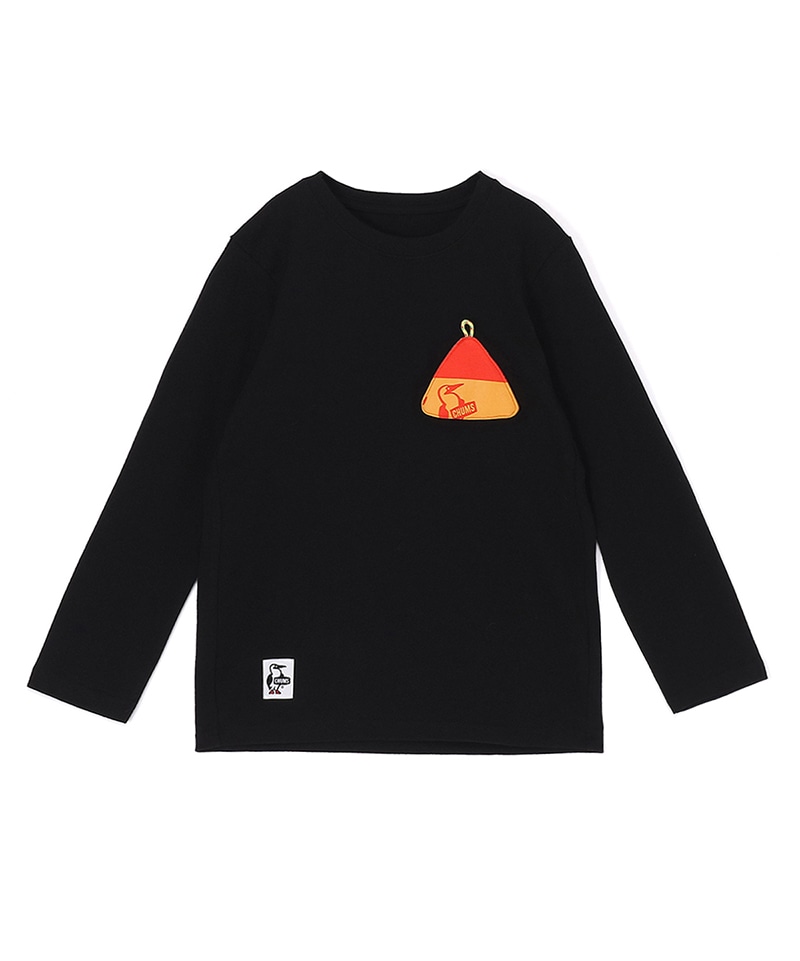 【限定】Kid’s Onigiri Pocket L/S T-Shirt(【限定】キッズオニギリポケットロングスリーブTシャツ(キッズ/ロンT/ロングTシャツ))