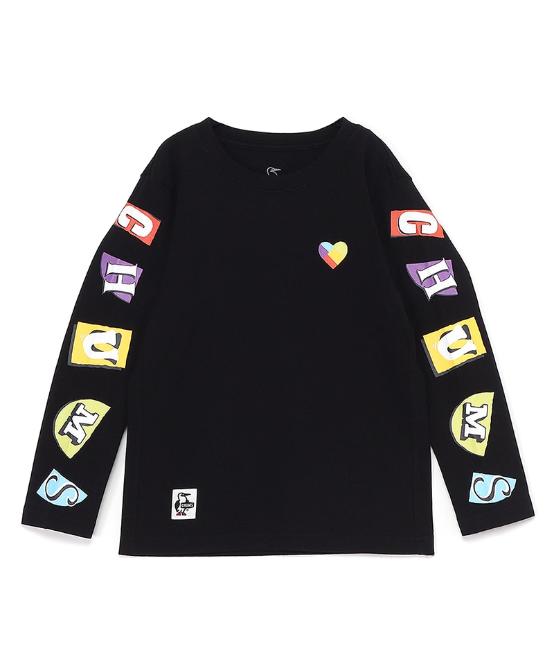 Kids Anti-Bug Paper Heart L/S T-Shirt(キッズアンチバグペーパーハートロングスリーブTシャツ(キッズ/ロンT/ロングTシャツ))