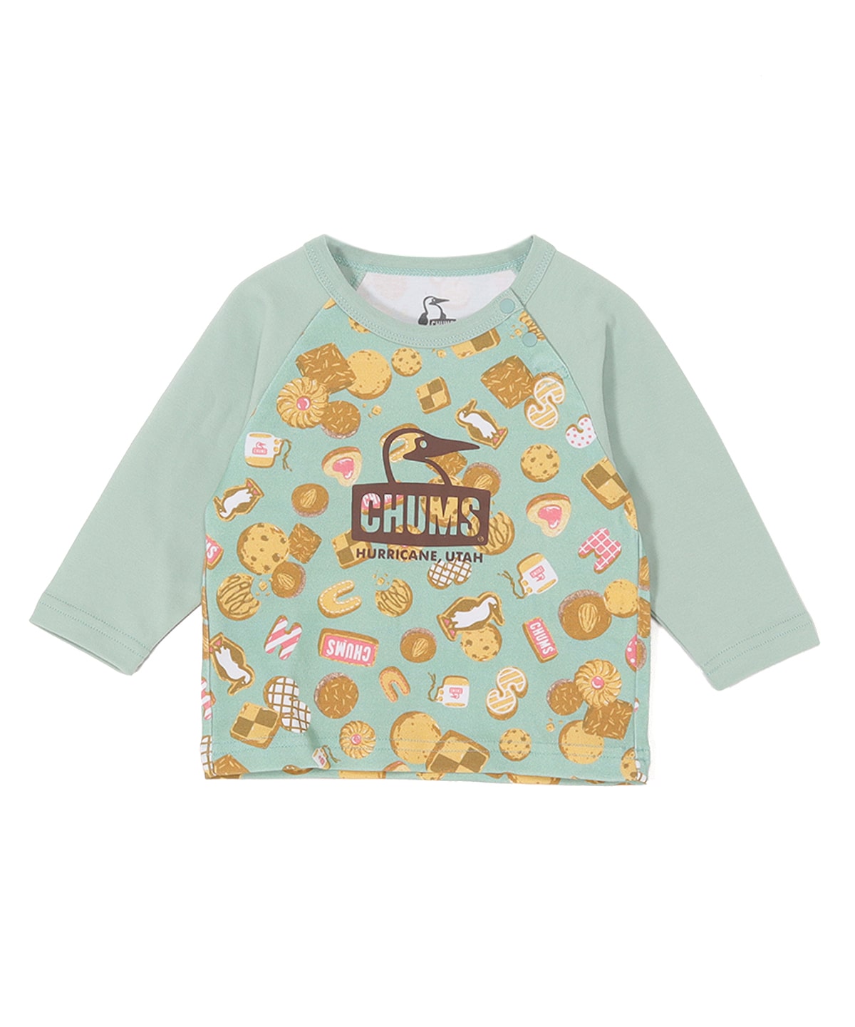 Baby Patterned L/S T-Shirt(ベビーパターンドロングスリーブTシャツ(ベビー|ロングTシャツ))
