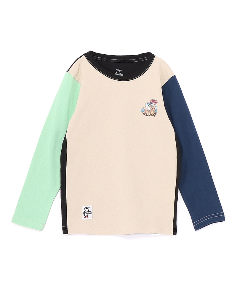 【限定】Kids Walks IｍHungry Brushed L/S T-Shirt(【限定】キッズワークスアイムハングリーブラッシュドロングスリーブTシャツ(キッズ/ロンT/ロングスリーブTシャツ))