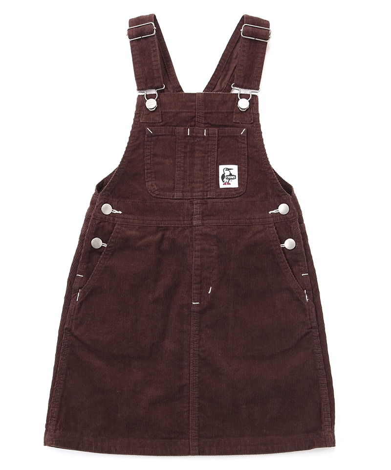 Kid's AllOver The Corduroy Overall Skirt(キッズオールオーバーザコーデュロイオーバーオールスカート(キッズ/オーバーオール))