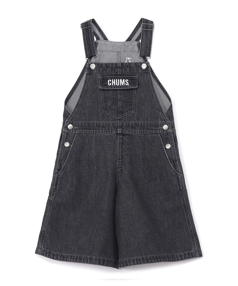 Kids Warm Denim OverallFlarePants(キッズウォームデニムオーバーオールフレアパンツ(キッズ|オーバーオール))