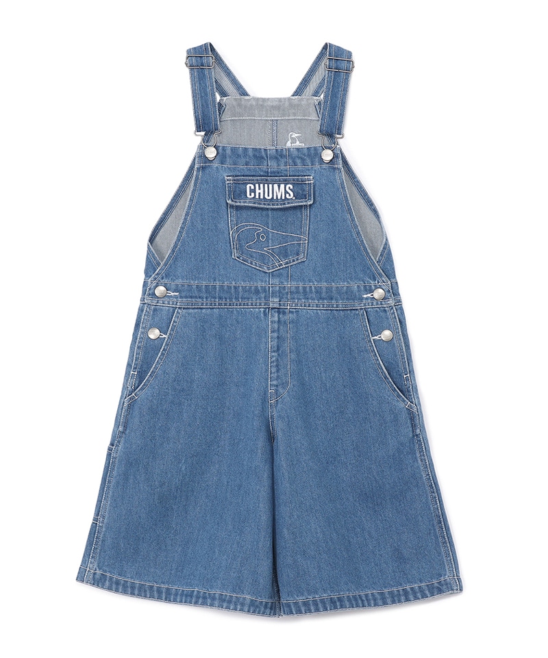 Kids Warm Denim OverallFlarePants(キッズウォームデニムオーバーオールフレアパンツ(キッズ|オーバーオール))