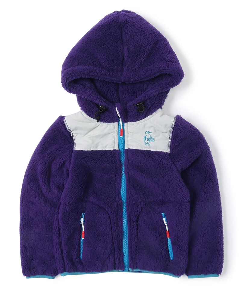 Kids Elmo Fleece Full Zip Parka キッズエルモフリースフルジップパーカー キッズ フリース Kid Sm Navygreenbd Navy キッズ Chums チャムス アウトドアファッション公式通販