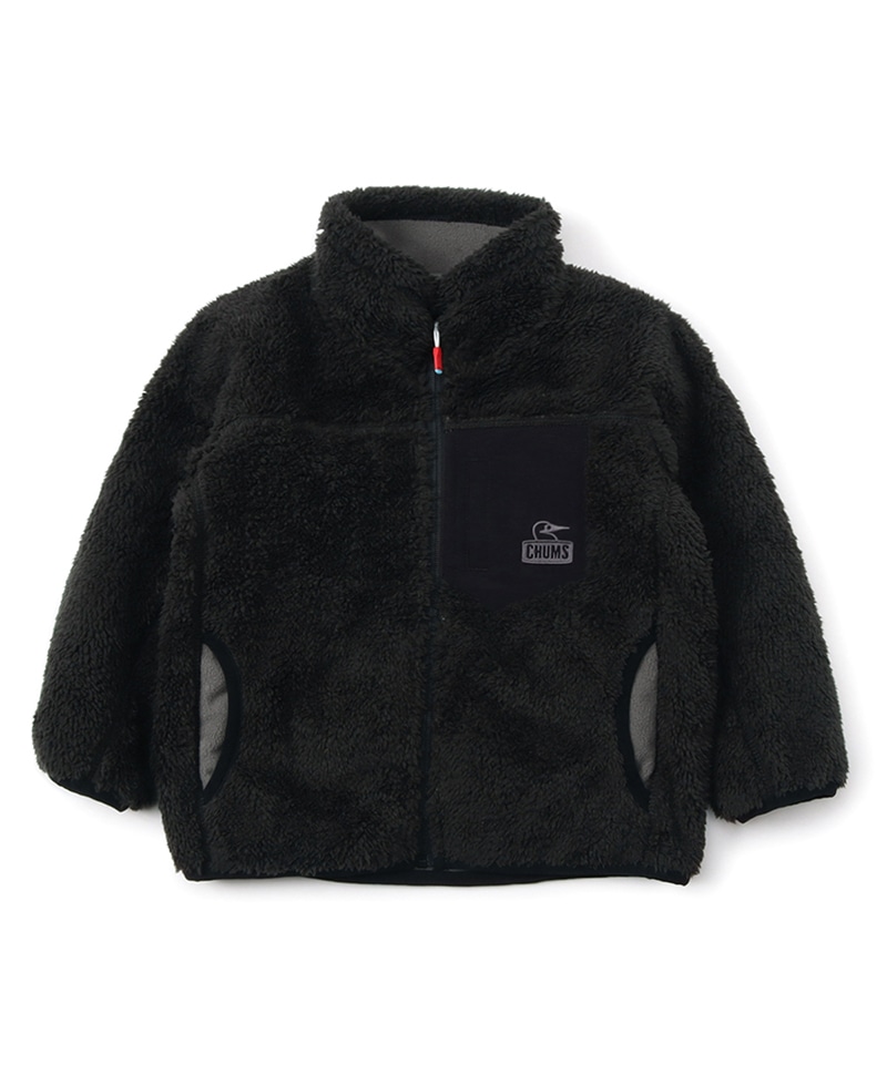 Kid's Bonding Fleece Jacket/キッズボンディングフリースジャケット(キッズ｜フリース)(Kid'sM Blue  Crazy): キッズ|CHUMS(チャムス)|アウトドアファッション公式通販