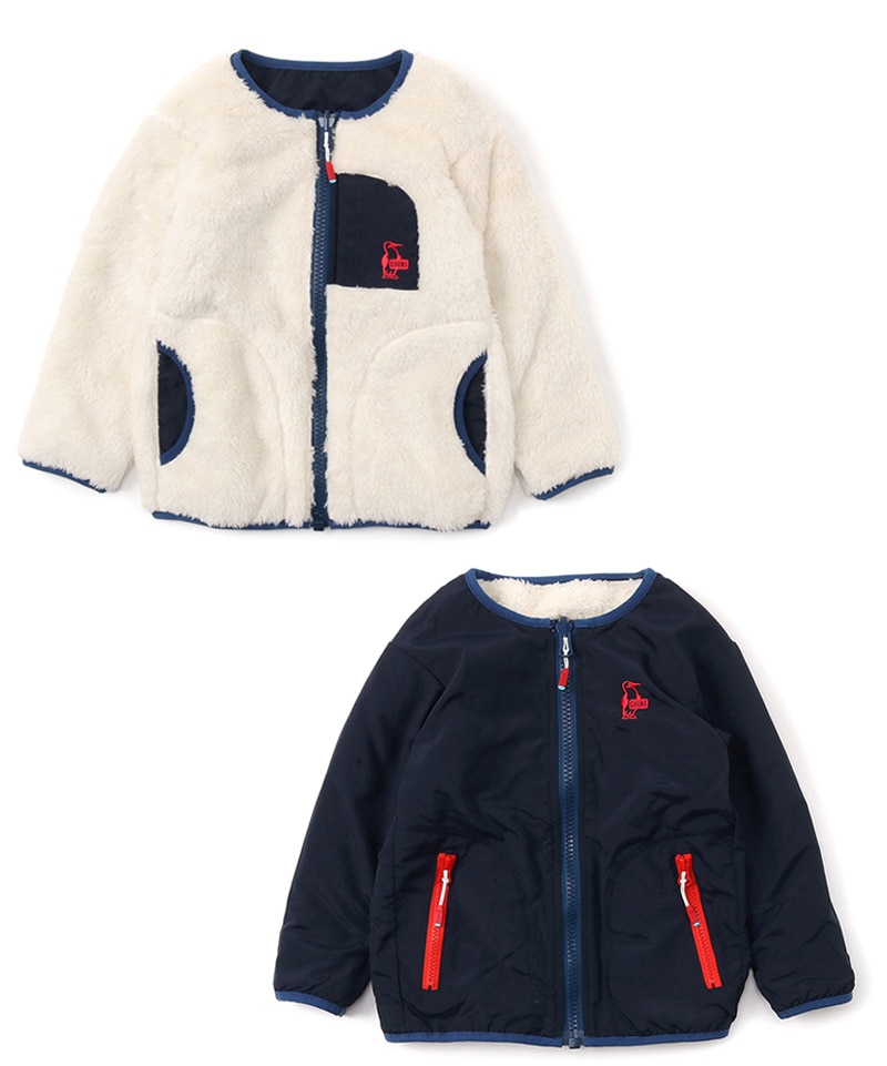 Kid's Elmo Fleece Reversible Blouson(キッズエルモフリースリバーシブルブルゾン(キッズ/フリース))