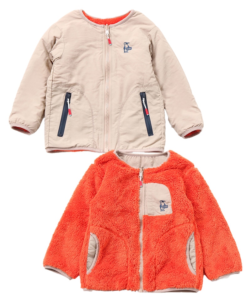 Kid's Elmo Fleece Reversible Blouson(キッズエルモフリースリバーシブルブルゾン(キッズ/フリース))