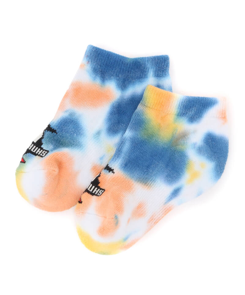 Kid's Tie-Dye Ankle Socks/キッズタイダイアンクルソックス(キッズ／靴下)(Kid'sM Ocean-Dye):  キッズ|CHUMS(チャムス)|アウトドアファッション公式通販
