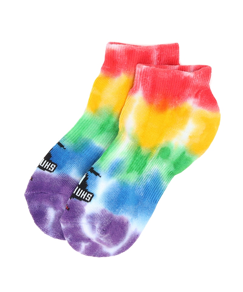 Kid's Tie-Dye Ankle Socks/キッズタイダイアンクルソックス(キッズ／靴下)(Kid'sM Rainbow): キッズ ｜ベビーCHUMS(チャムス)|アウトドアファッション公式通販