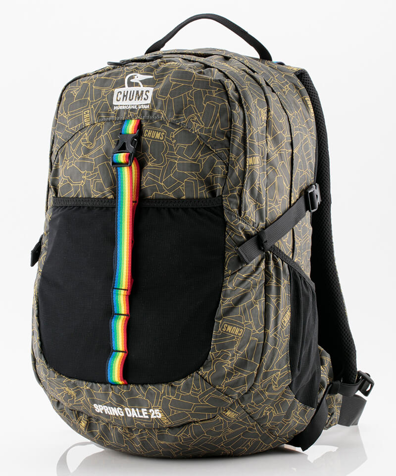 Spring Dale 25 スプリングデール25 リュック デイパック サイズなし Logo Block バッグ Chums チャムス アウトドアファッション公式通販
