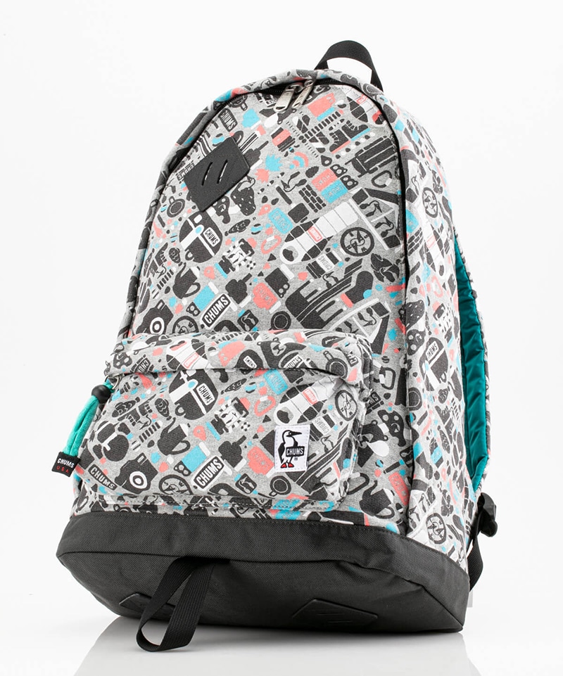 Classic Day Pack Sweat Nylon クラシックデイパックスウェットナイロン デイパック リュック サイズなし Logo Block バッグ Chums チャムス アウトドアファッション公式通販