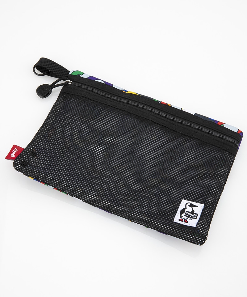 Eco Flat Pouch M A5 エコフラットポーチm A5 ポーチ ペンケース サイズなし Art Booby 財布 ポーチ ケース Chums チャムス アウトドアファッション公式通販