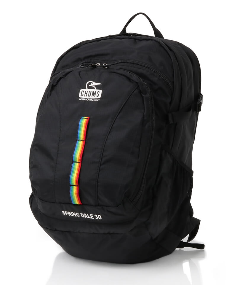 Spring Dale 30l スプリングデール30リットル デイパック リュック サイズなし Black Rainbow バッグ Chums チャムス アウトドアファッション公式通販