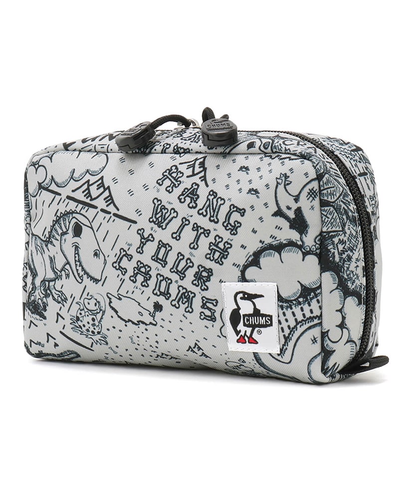 Recycle Window Pouch リサイクルウインドウポーチ ポーチ ペンケース Free Lime Yellow 財布 ポーチ ケース Chums チャムス アウトドアファッション公式通販