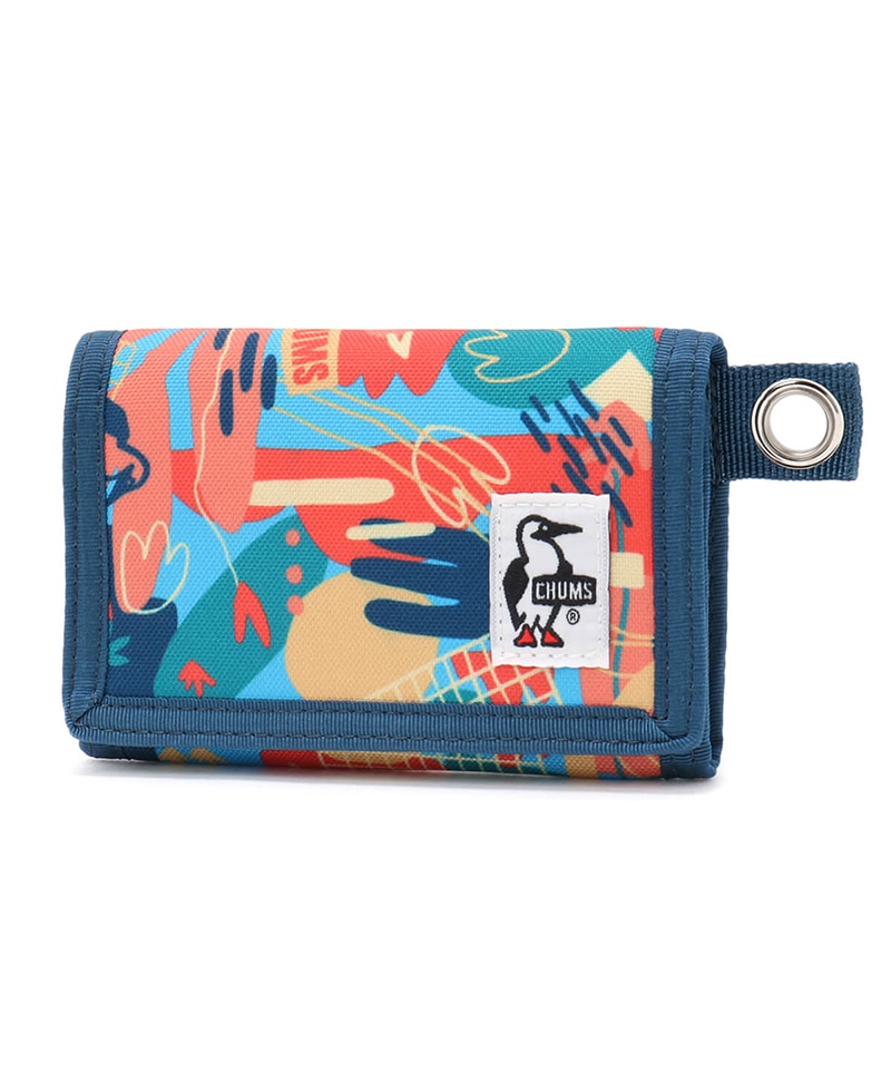 Recycle Small Wallet リサイクルスモールウォレット 財布 ウォレット Free Abstract Nature 財布 ポーチ ケース Chums チャムス アウトドアファッション公式通販