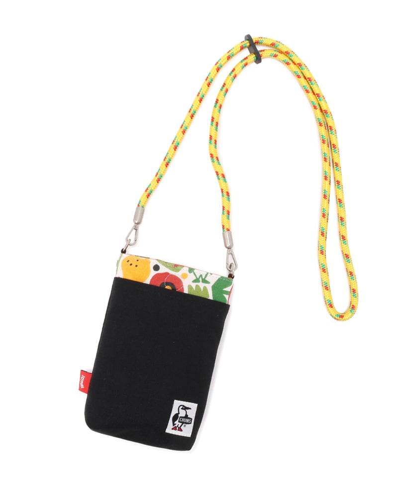 Rope Sholuder Pouch Sweat Nylon/ロープショルダーポーチスウェットナイロン(スマホ｜iPhoneケース)(サイズなし  Wa): 財布｜ポーチ｜ケース|CHUMS(チャムス)|アウトドアファッション公式通販