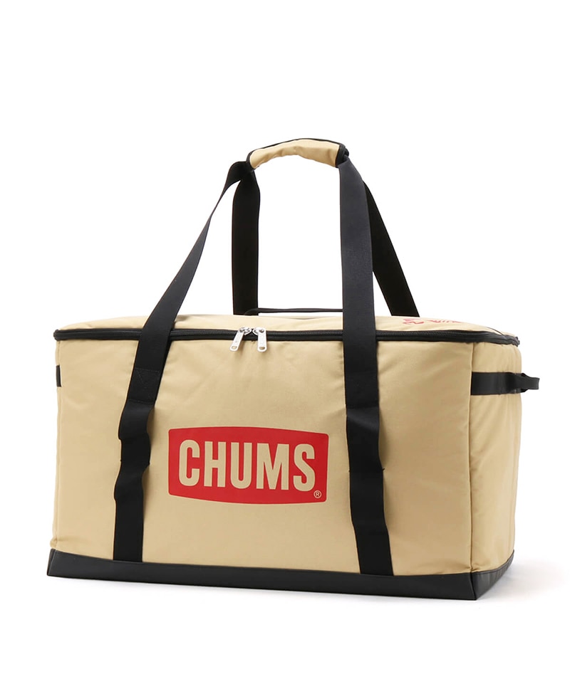 CHUMS Logo Foldable Box M/チャムスロゴフォーダブルボックスM(キャンプグッズ｜収納ケース)