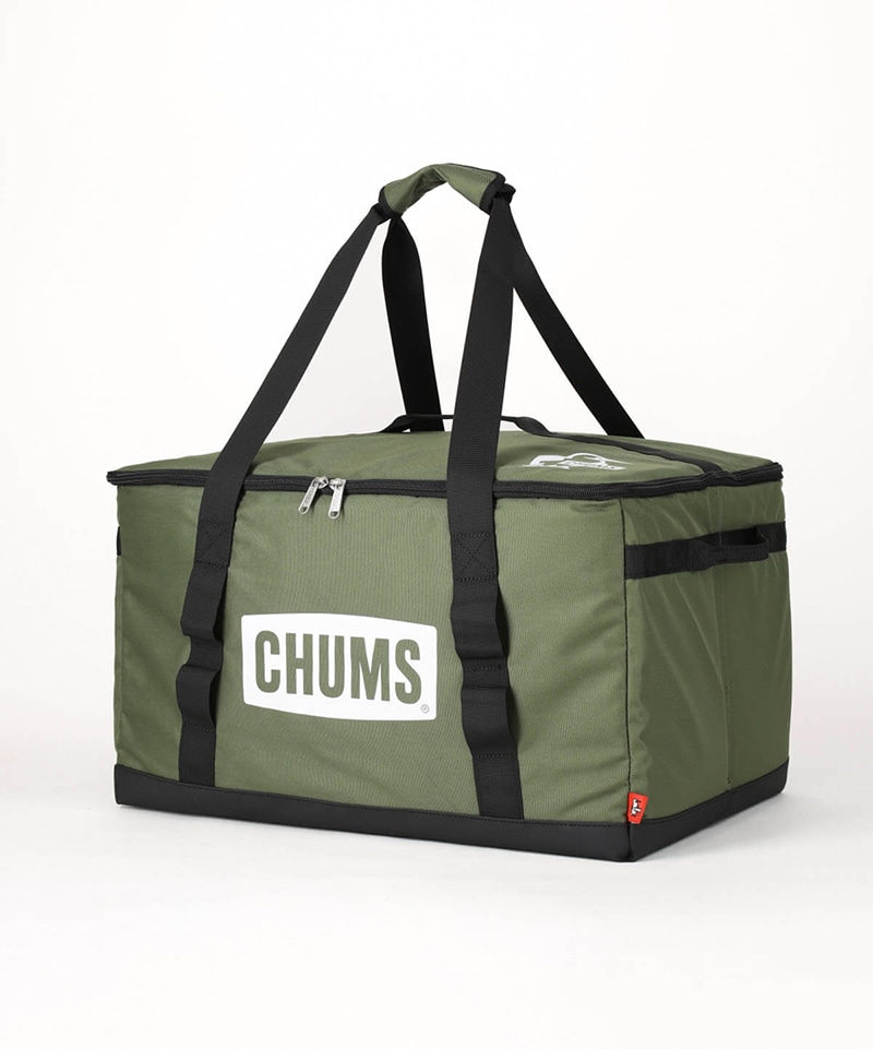 CHUMS Logo Foldable Box M(チャムスロゴフォーダブルボックスM(キャンプグッズ｜収納ケース))