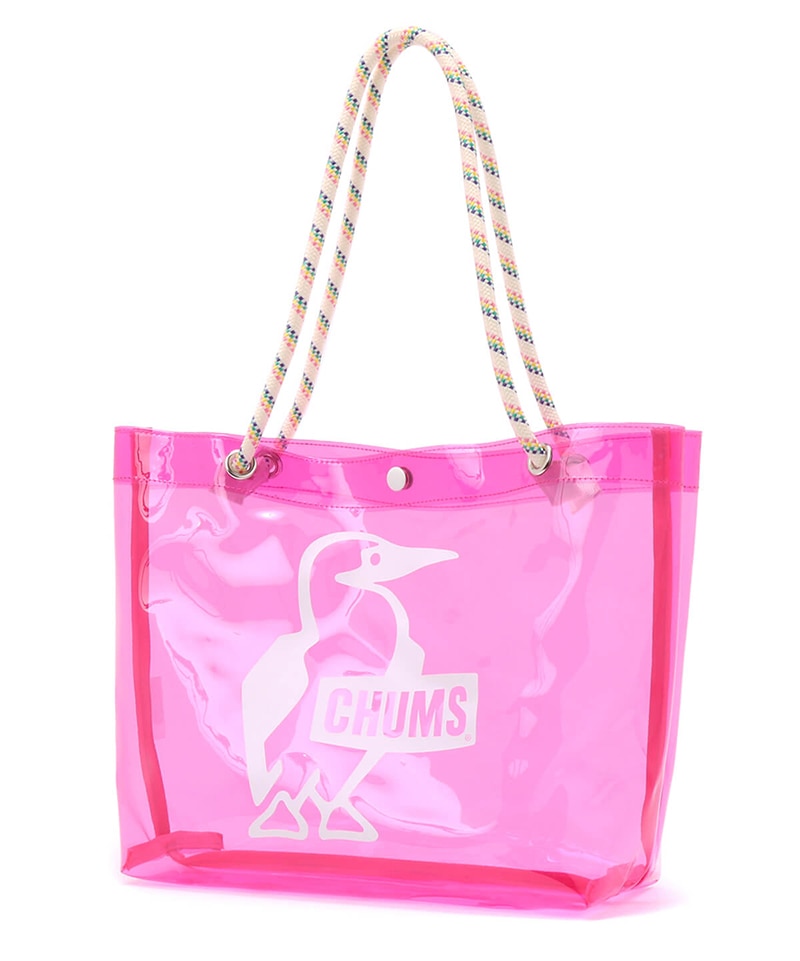 Booby Clear Tote Bag ブービークリアトートバッグ トートバッグ Free Pink バッグ Chums チャムス アウトドアファッション公式通販