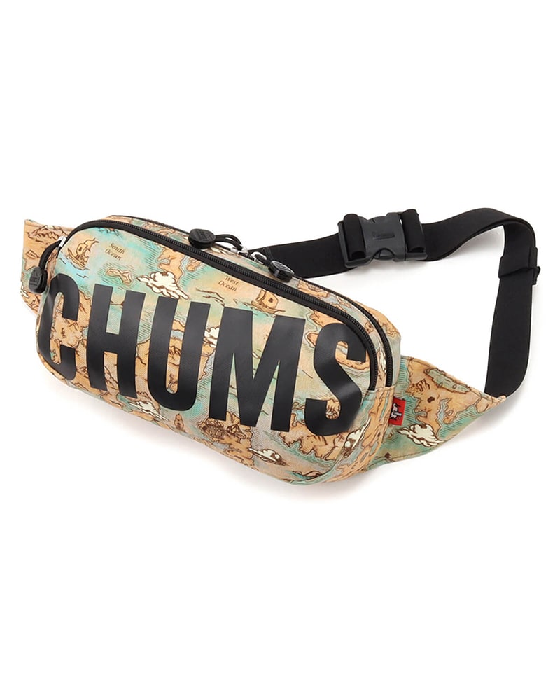 Recycle CHUMS Waist Bag/リサイクルチャムスウエストバッグ(ボディバッグ｜ウエストポーチ)(Free Map): バッグ| CHUMS(チャムス)|アウトドアファッション公式通販