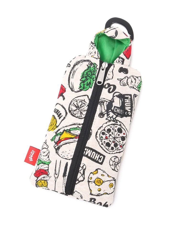 Booby Logo Parka Long Case Sweat/ブービーロゴパーカーロングケーススウェット(スマホ｜ポーチ｜ケース)(サイズなし  Mural): 財布｜ポーチ｜ケース|CHUMS(チャムス)|アウトドアファッション公式通販