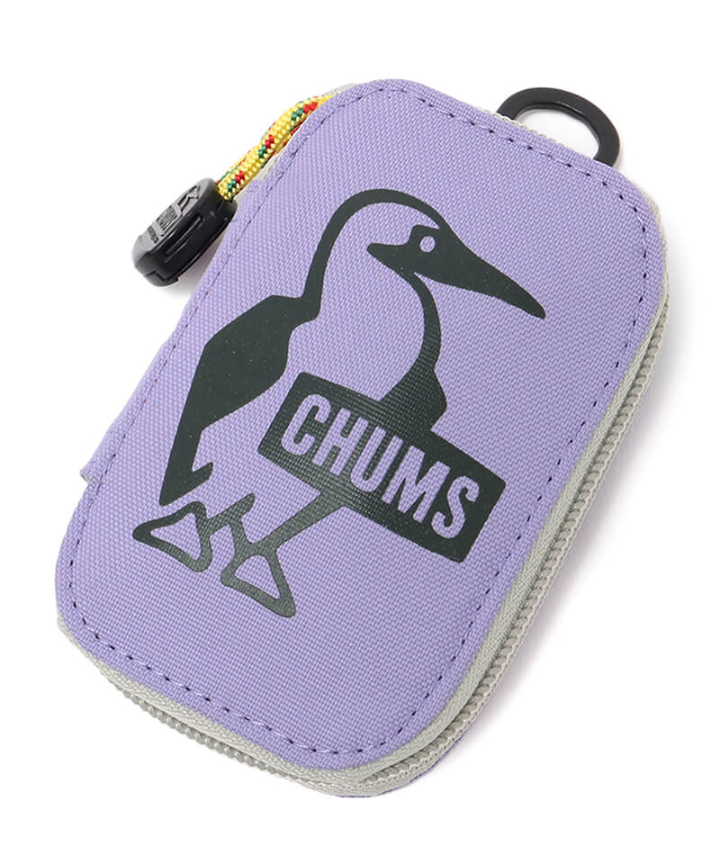 Recycle Oval Key Zip Case リサイクルオーバルキージップケース キーケース キーコイン Free Chalk Violet 財布 ポーチ ケース Chums チャムス アウトドアファッション公式通販