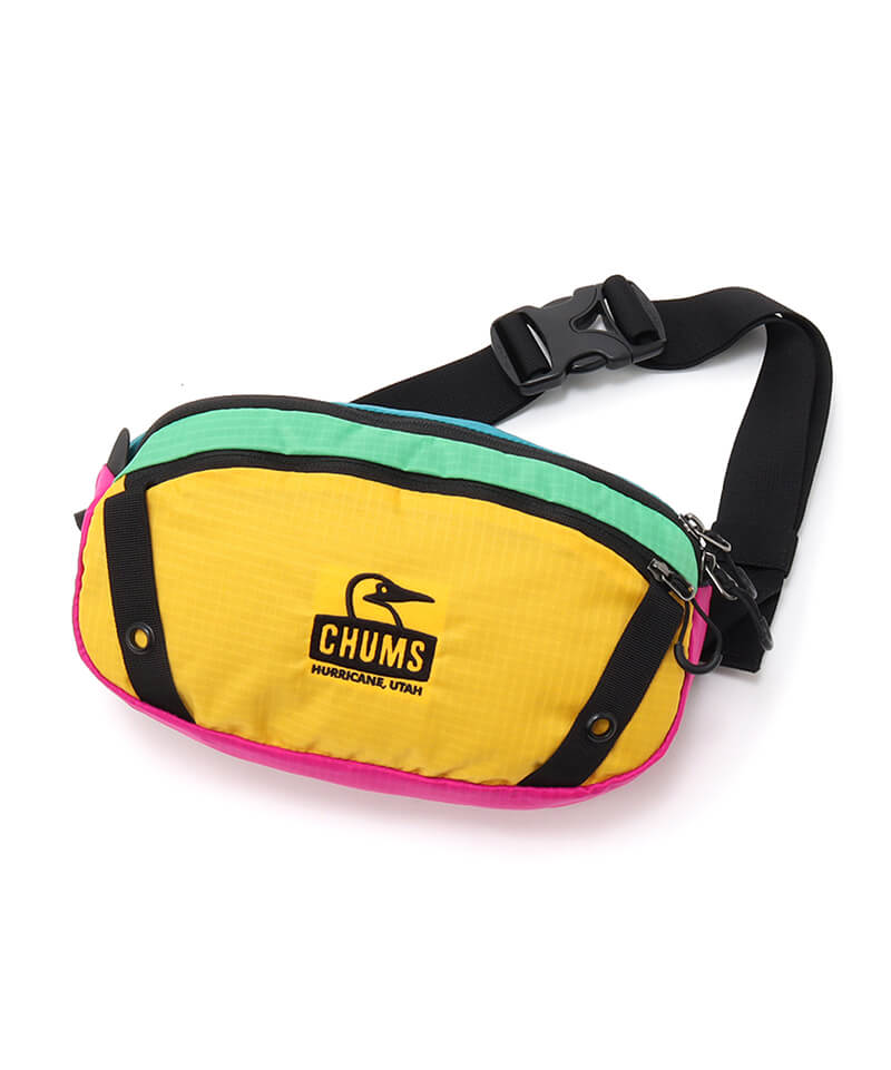 Spring Dale Compact Waist Pack/スプリングデールコンパクトウエストパック(ボディバッグ｜ウエストポーチ)(サイズなし  Yellow Crazy): バッグ|CHUMS(チャムス)|アウトドアファッション公式通販